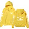 Tokyo Revengers Team Walhalla Double-sided Hoodie, Wing Logo Long Sleeve Pullover Sweatshirt Unisex Anime Hoodie with Japanese Sleeve Print