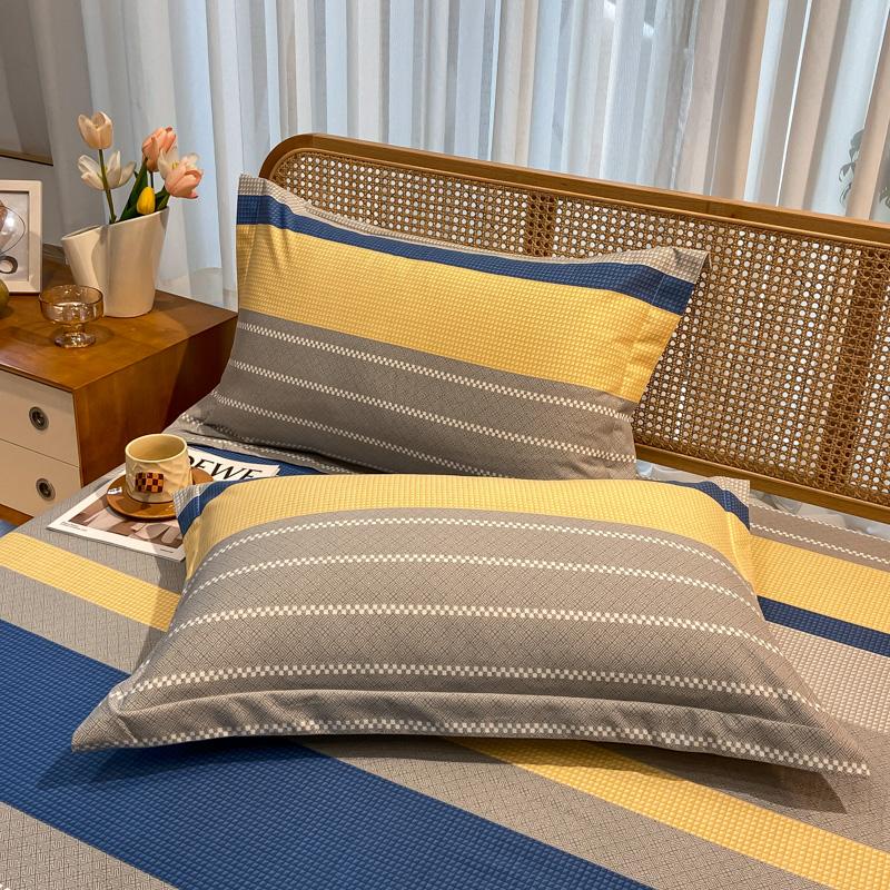 2pcs Printed Pillows Cover 100% Cotton Pillowslip capa de almofada Rectangle Pillowcase 48x74cm Cushion Covers Home Pillow Cases