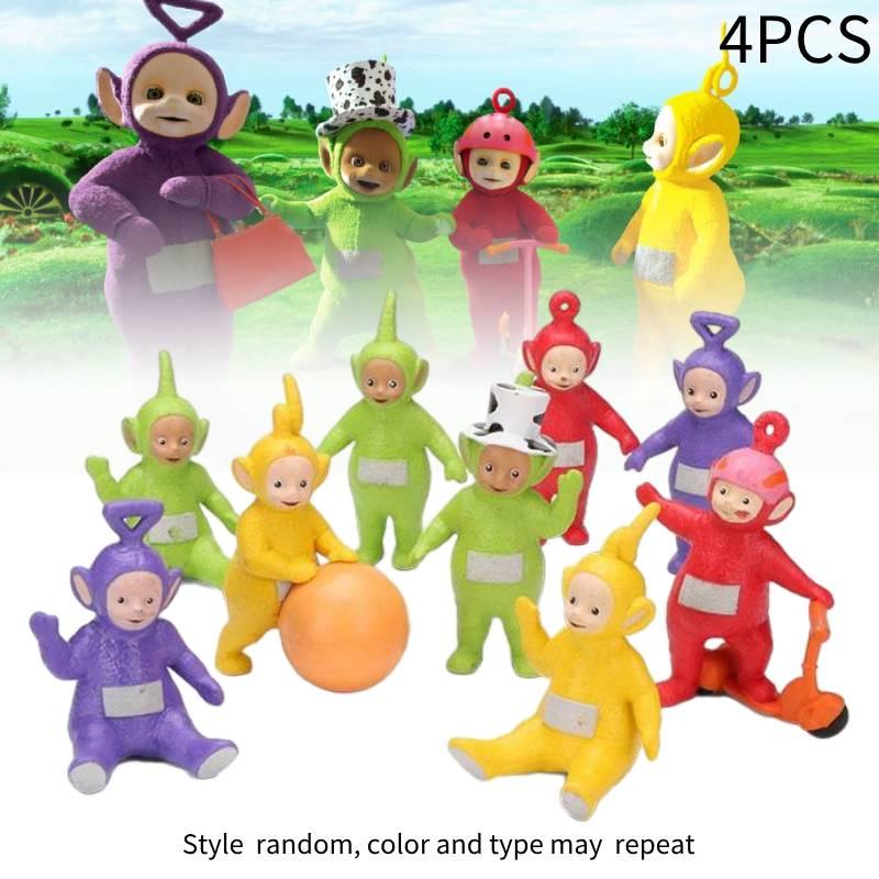 Niedliche PVC Kinderfigur Spielzeug Geschenk Teletubbies Handyhülle Zubehör 5-9cm/1.96-3.54in)
