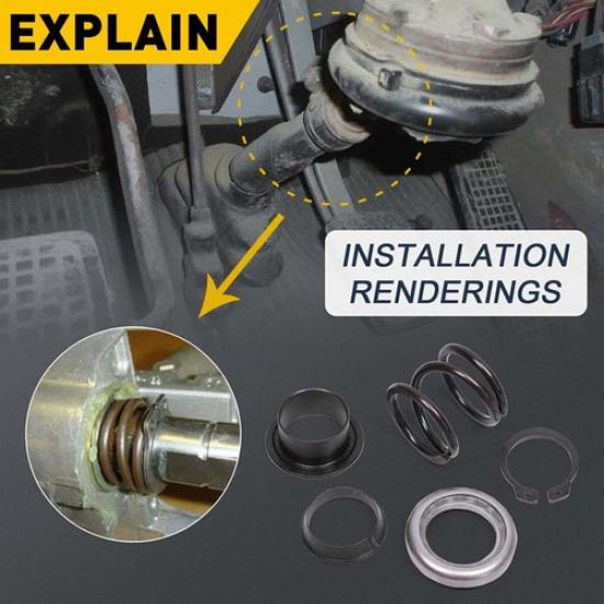 Steering Column Upper Kit Bearing Assembly For 1992-2007 Ford F-450 Super Duty