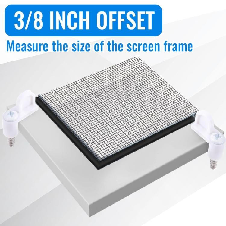 Professionele Ramenclip 48 Stuks Heavy Duty Nylon Ontwerp Inclusief Roestvrijstalen Schroeven Klaar voor Stormen