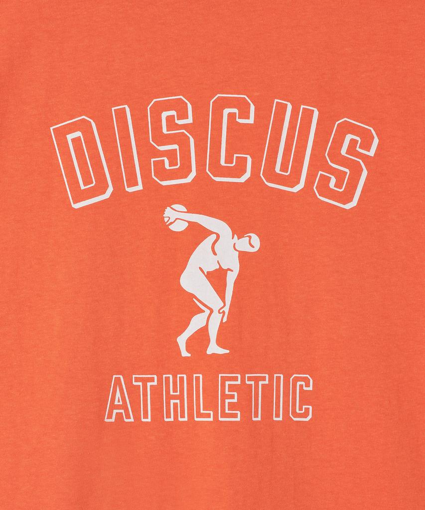 DISCUS ATHLETIC Heavyweight Regular Fit Arch T-Shirt Orange