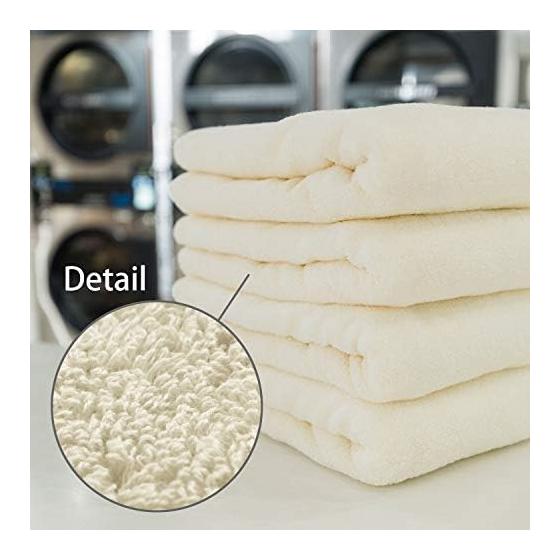 Towel Institute [Daily Simple] #001 Mini Bath Towel, Soft Gray, Set of 3, Standard Type, Medium Thick, Less Fluffing, Fast Water Absorption, Durable,