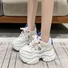 Fashion 10CM Autumn High Platform Sneakers Women Non-slip Vulcanized Shoes Chunky Casual Shoes Woman Walking Trainers Sports Dad Shoes