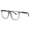 Wood Grain Myopia Glasses For Men and Women Spectacles Anti Blue Light Near Sight Eyewear Diopter -0.5 -0.75 To -6.0