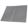 Food Grade NonStick Grid Sheet Multifunctional Barbecue Grid Mat for Barbecue Outdoor(Black 33x40cm )