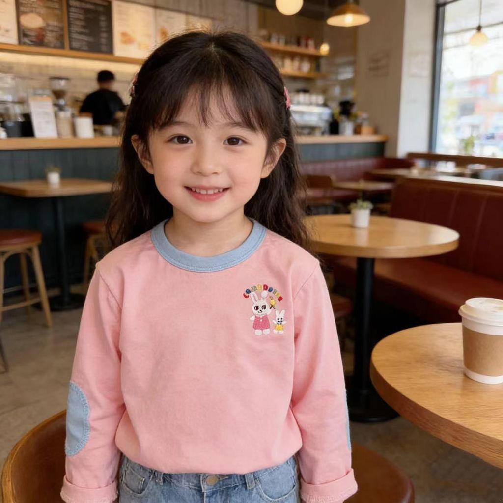 2026 Spring Arrival: Kids' Cartoon Long Sleeve Base Layer for Toddlers & Children
