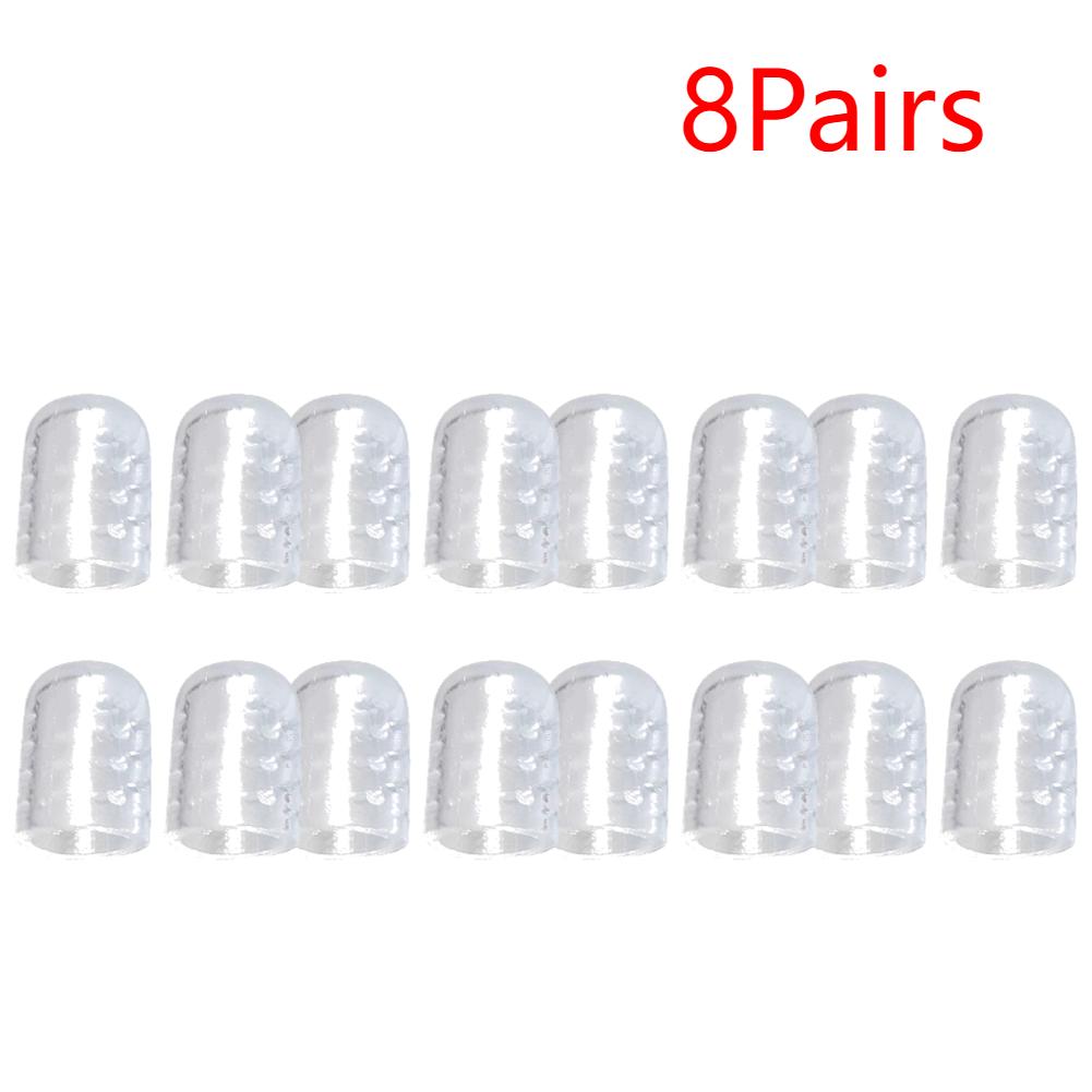 2-20 stuks teenscheiders, ademende siliconen teenkapjes, bescherming voor teennagels, elastisch, anti-wrijving, zweetbestendig voor voetbescherming
