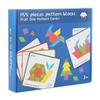 Creative 155-Piece Early Education Geometric Tangram Puzzle for Children