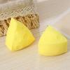 Triangle Cheese Squeeze Toy Stress Relief Yellow Cheese Fidget Toy Relaxation Focus Aid Stress Ball Simulated Cheese Sensory Toy