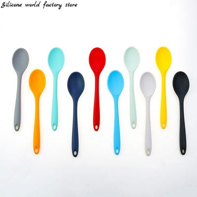 Silicone world Silikonlöffel, Rührsuppenlöffel, Küchenrührkelle, Kochutensilien, Küchengeschirr, Werkzeug zum Rühren und Servieren