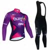 BH Spain Team Spring /Autumn Long Sleeve Cycling Jersey Set Bicycle Clothes MTB Bike Jersey Bib Pants Kit Ropa Ciclismo Culotte 2026