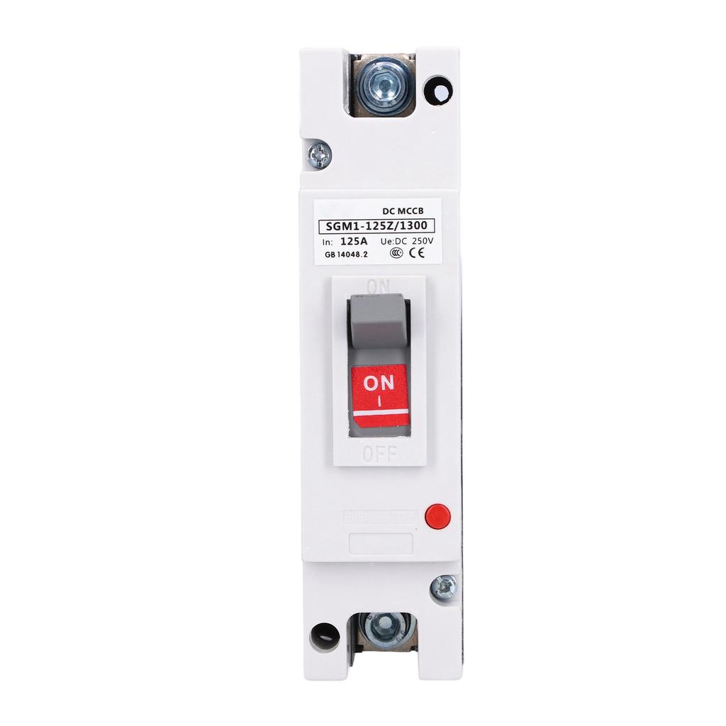Circuit Breaker 1P MCCB Solar Battery Isolator Protector 125A 250V
