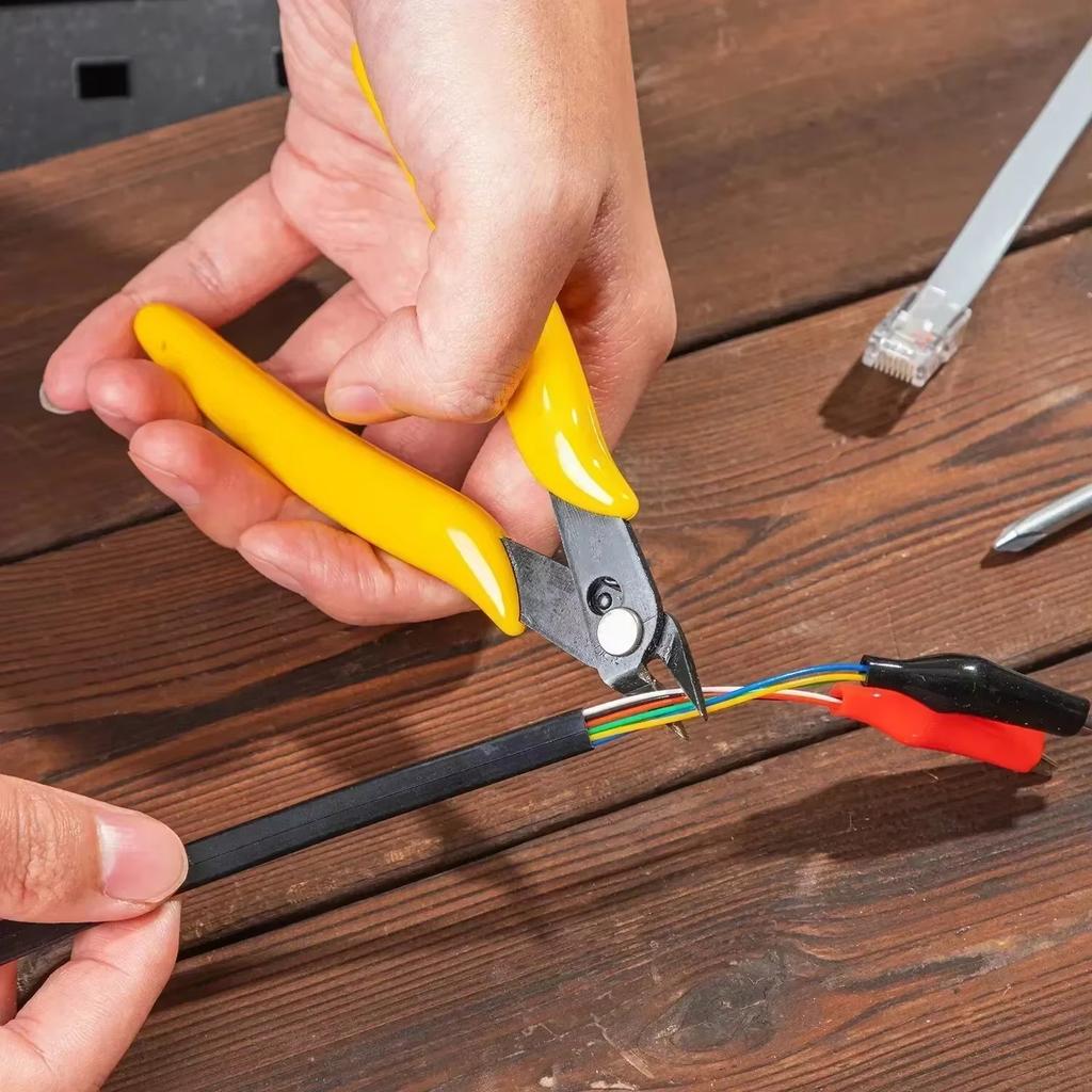 1-10PCS Wire Cutter Cutting Pliers Clamp DIY Electronic Diagonal Pliers Side Cutting Wire Clippers Nippers Hand Tools