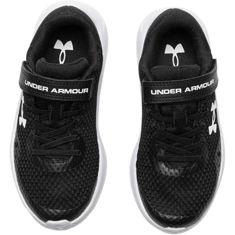 Under Armour Surge 3 AC PS Black White Kids Sneakers 3024990-001