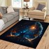 Colorful Life of Tree Carpet Living Room Bedroom Decor Kid Non-slip Parlor Floor Mat Surface Comfortable Carpet Birthday Gift