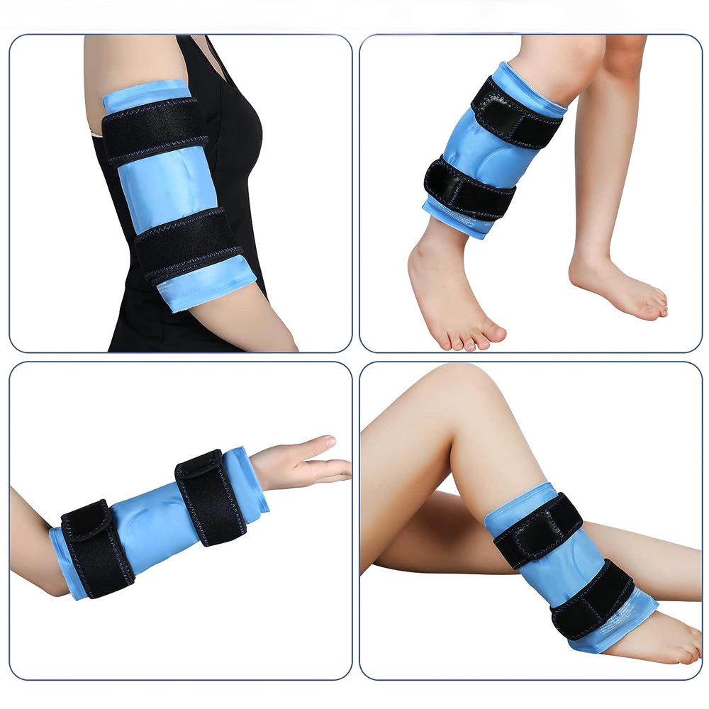 Adjustable Hot & Cold Knee Ice Pack with Nylon Strap