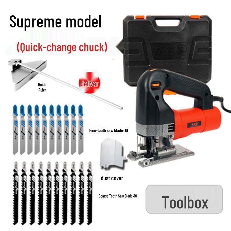 Industrial-Grade Multifunctional Reciprocating Scroll Saw - Electric Woodworking Jigsaw