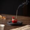 Zhong Kui Ceramic Incense Burner and Holder for Indoor Use - Tea Table Ornament