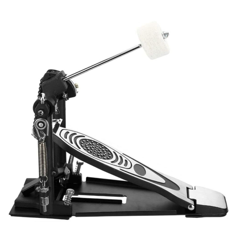 Bass Drum Pedal Spring Tension Adjustment Double Chain Drive Bass Drum Pedal Beater