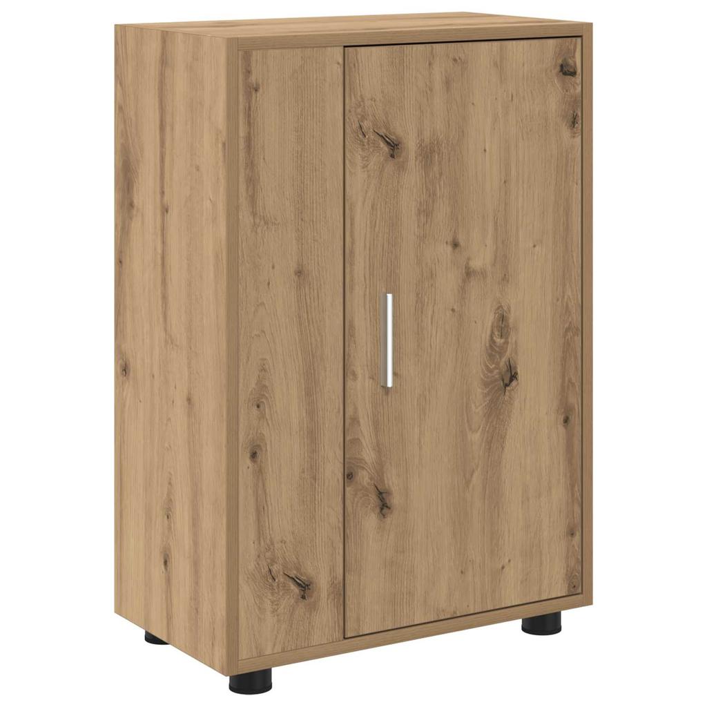 Wall Mounted TV Cabinet Set 4 pcs Artisan Oak Engineered Wood