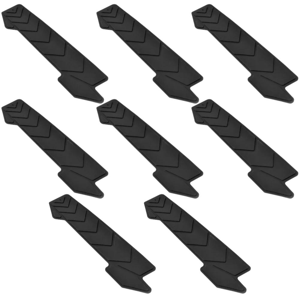 10-1 Stück Anti-Rutsch Fahrrad Schiebe-Schutz Rahmen-Schutz Abdeckung Fahrradzubehör Silikon Fahrradrahmen Silikon Ketten-Schutz