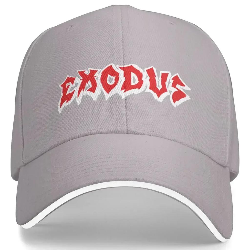 Exodus Rock Band Outfit Baseball Cap Unisex Women Outdoor Headwear Metal Music Dad Hat Unique Design Snapback Cap Adjustable