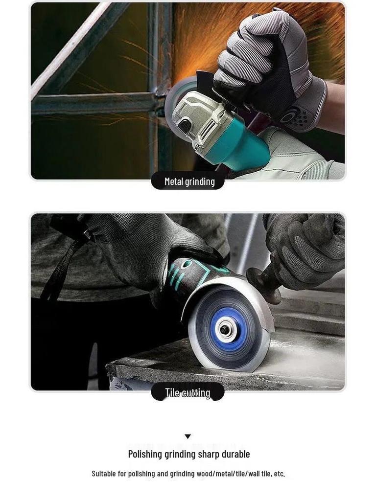 Universal Brushless Rechargeable Angle Grinder and Sander with Lithium Battery
