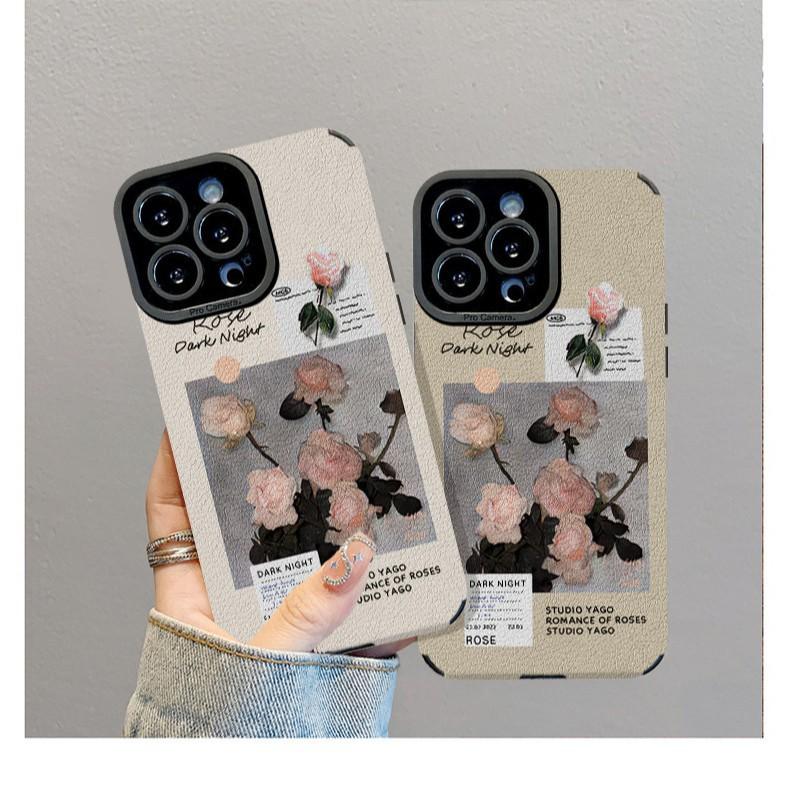 White Rose for IPhone 17 Simple 16PRO/15 Phone Case for Apple 14 Promax New 13