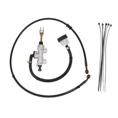 Rear Brake Master Cylinder Reservoir Hose Line Heat Resistant Efficient Transmission for 90cc To