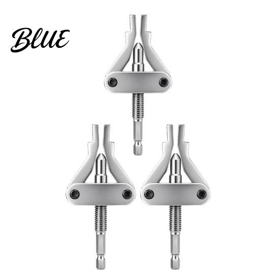 Damaged Bolt Extractor Broken Pipe Tool for 1/2" 3/4" 1" Pipe Screw Thread Valve Disassembly Remover with Universal Hexagonal Handle Effortless