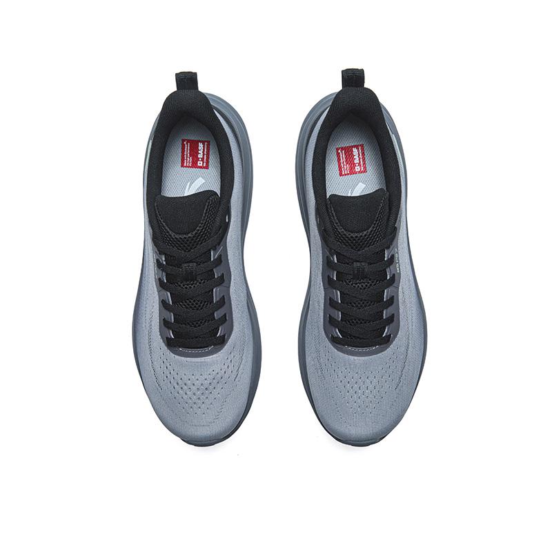 Anta Journey 3 Sports Cushioning Comfortable Running Shoes Men Sneakers Pigeon-Gray Basic-Black 112635545-6