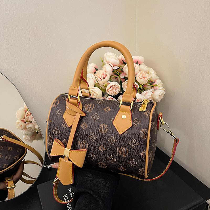 New style fashion letter presbyopia nano pillow bag portable shoulder oblique span women's bag
