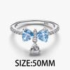 New 925 Silver Love Heart Rabbit Butterfly Bee Specimen Bead Double Color Talisman Pendant DIY Exquisite Charm Jewelry Gift