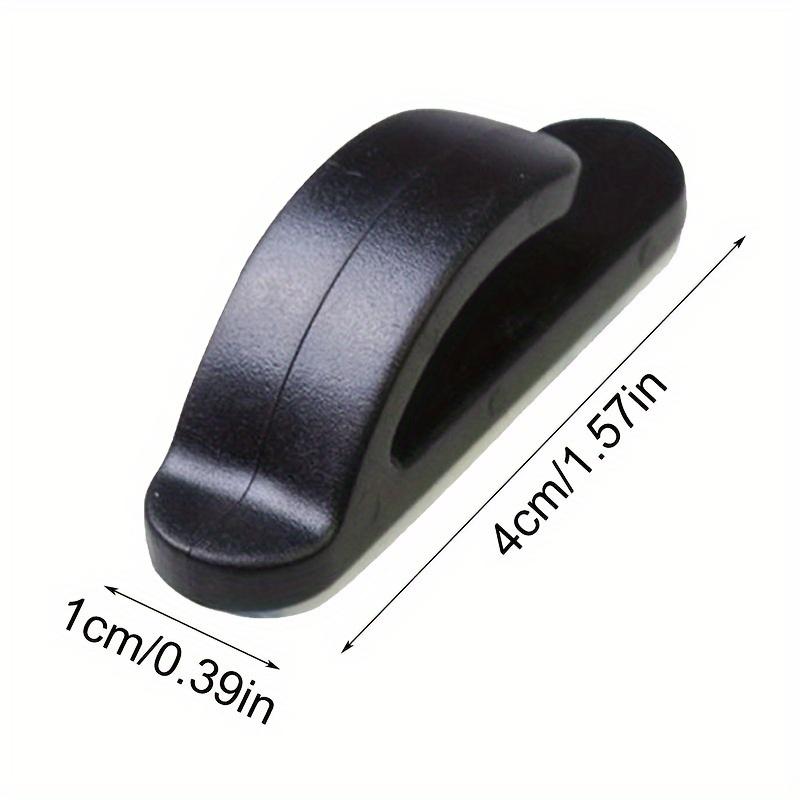 4pcs Black Self-Adhesive Car Hooks - Perfect for Bags & Purses,Easy Install Interior Organizer-For Car Interior Organization-Suitable for All Vehicles