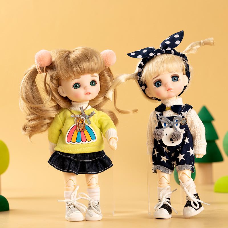 6-Minute Princess Doll Toy Set for Kids