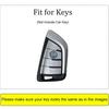 Carbon Fiber ABS 4 Buttons Car Key Fob Case Cover For BMW X5 530i 535i 550i 650i