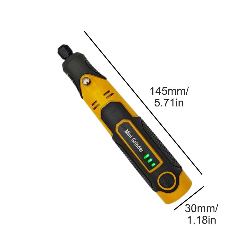 3 Speeds Adjustable Mini Grinder 3.6V Polisher Professional Power Rotary Tool Kit  Carving