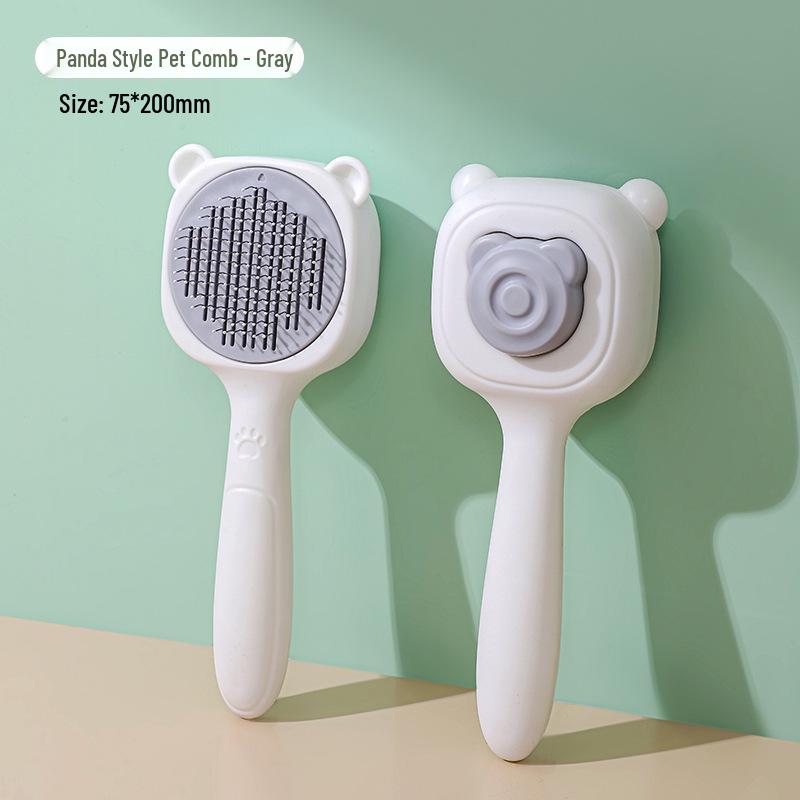 Stainless Steel Pet Comb for Removing Loose Hair - Grooming & Massage Tool for Cats and Dogs