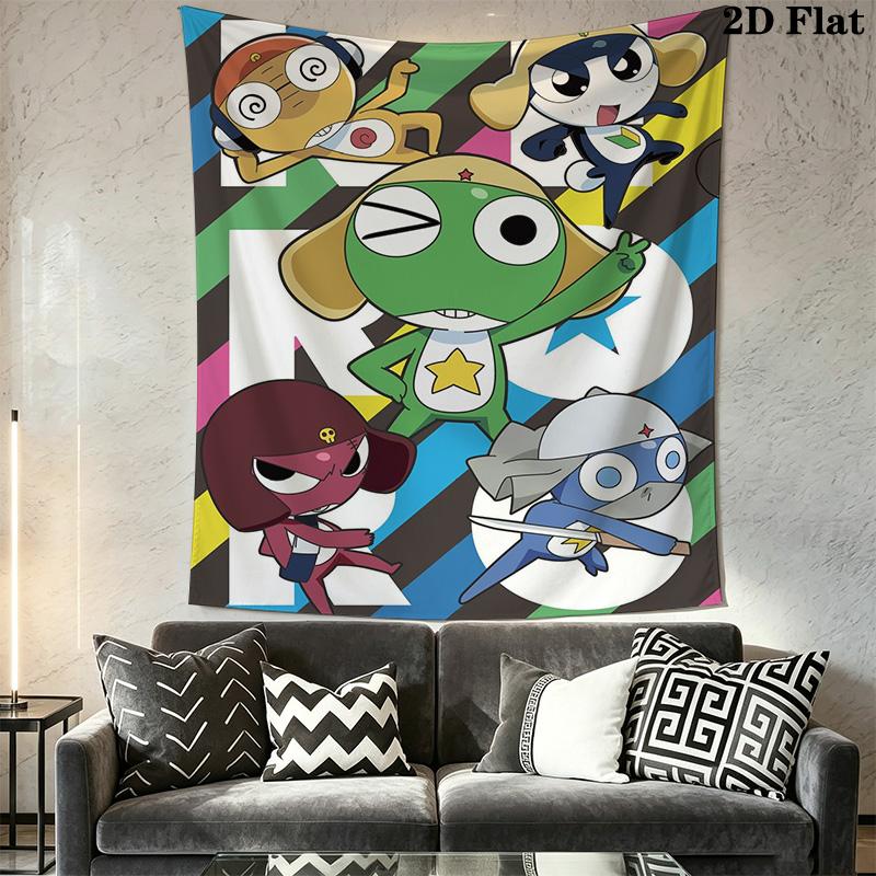 Keroro Pattern Home Decor Tapestry, Wall Hanging, Decorative RV Wall Cloth.SGT0917520