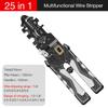 Multifunctional Electrician Pliers Wire Stripper Cable Cutter Terminal Crimping Hand Tools