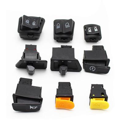 Universal Headlight On/Off Push Button 3-pin Turn Signal Switch Controller for Scooter Moped Go-Kart