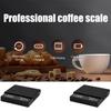 Rechargeable Digital Scale Kitchen Coffee Scale with Automatic Timing High Precisions 5 Modes Drip Espresso Scale