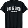 Vintage Retro Christian God Is Good All The Time Jesus T-Shirt