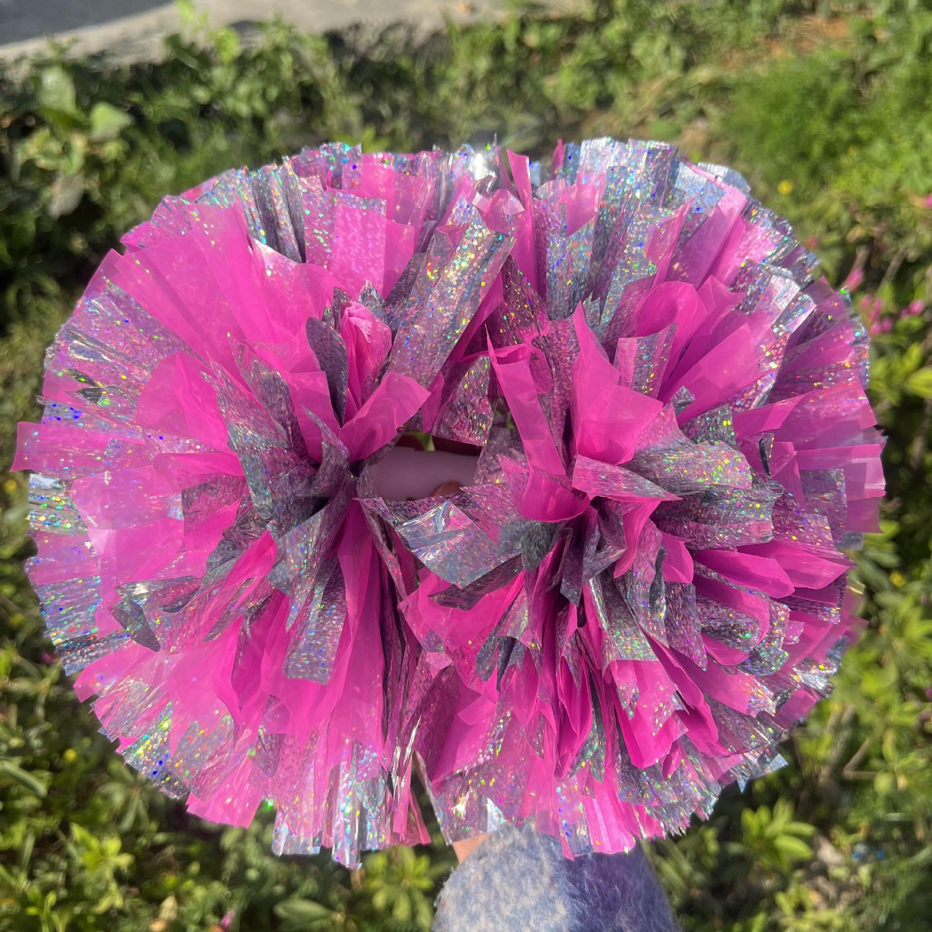 

Лазерные помпоны для чирлидинга - Ручные аксессуары для танцевальных выступлений