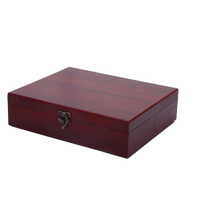 Premium Wine Opener Gift Set: Stainless Steel Pourer, Leather & Wooden Box, Waiter's Knife Corkscrew Barware