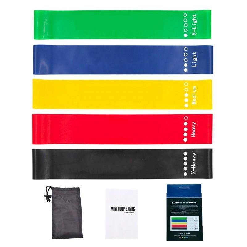 

Yoga CrossFit Resistance Bands Yoga Exaggerates Hips Circle Training Pull Rope 2