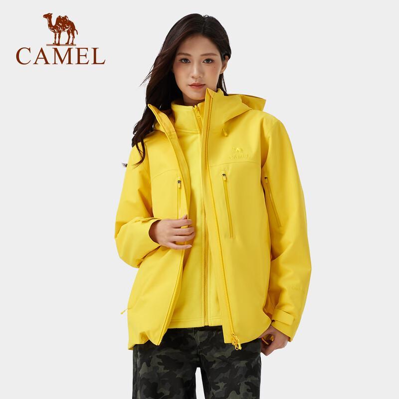 Camel 3-in-1 Windproof Waterproof Outdoor Jacket