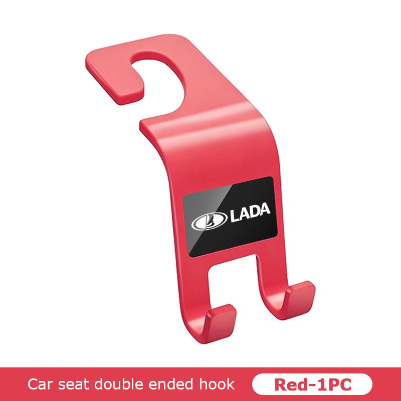 Car Seat Hooks Headrest Hanger Organizer Storage Hook Durable Auto Interior Accessoriesy For Lada Xray Sedan Sport Granta Priora PP34