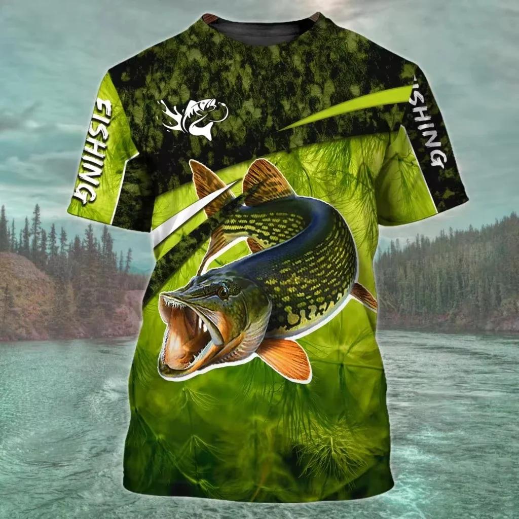 

Retro men s outdoor sports fishing T-shirt 3D printed short sleeved top casual men s T-shirt loose T-shirt striped men 6XL